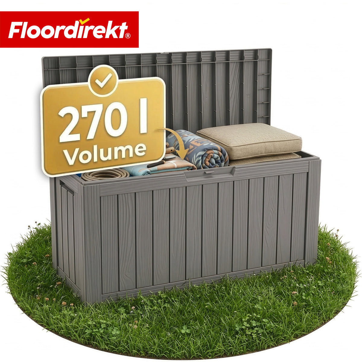 F1_Brun - 117 x 53 x 55 cm (270 L)