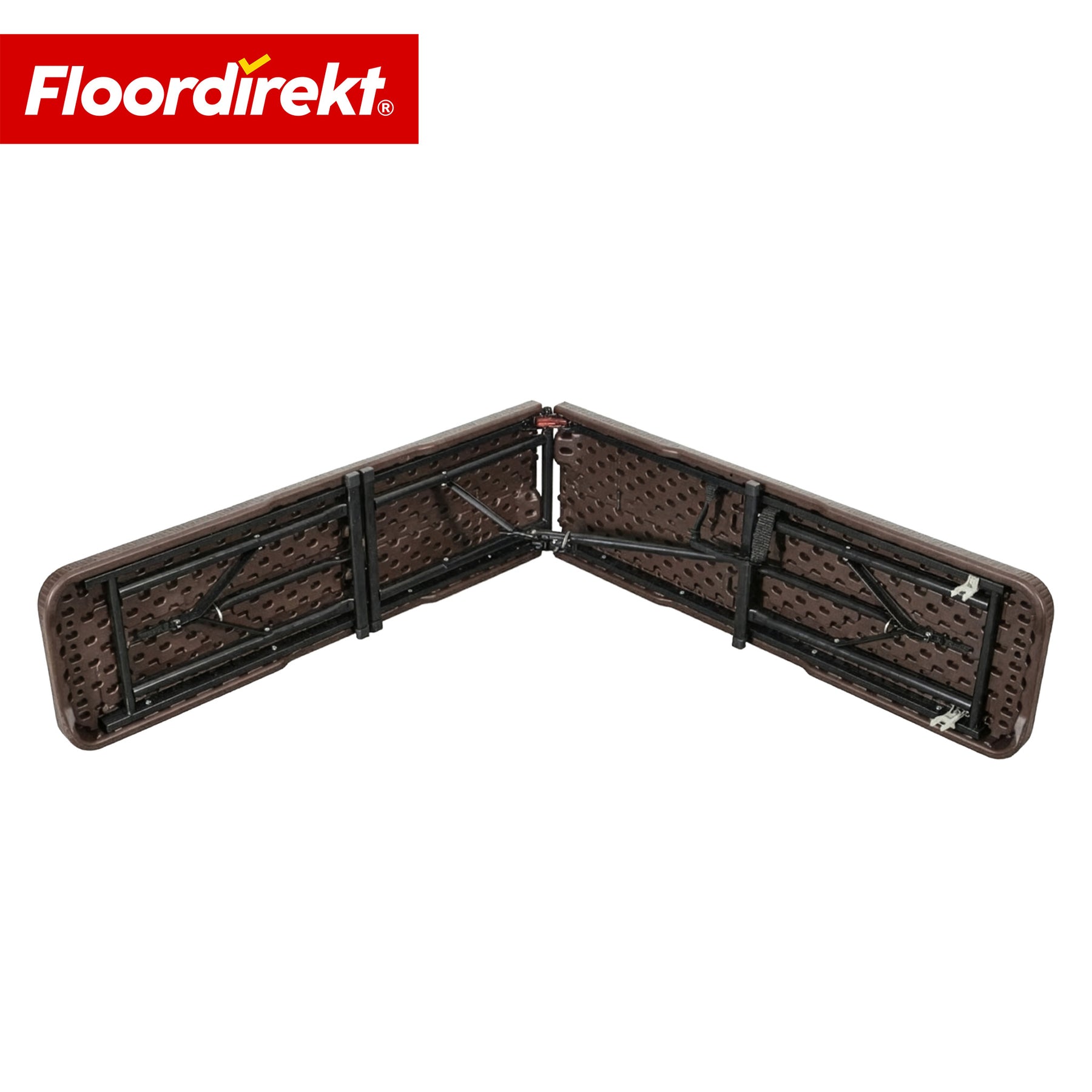 Havebænk | Kagawa | Klapbar, vejrbestandig siddebænk 183 cm i brun til have, altan & events