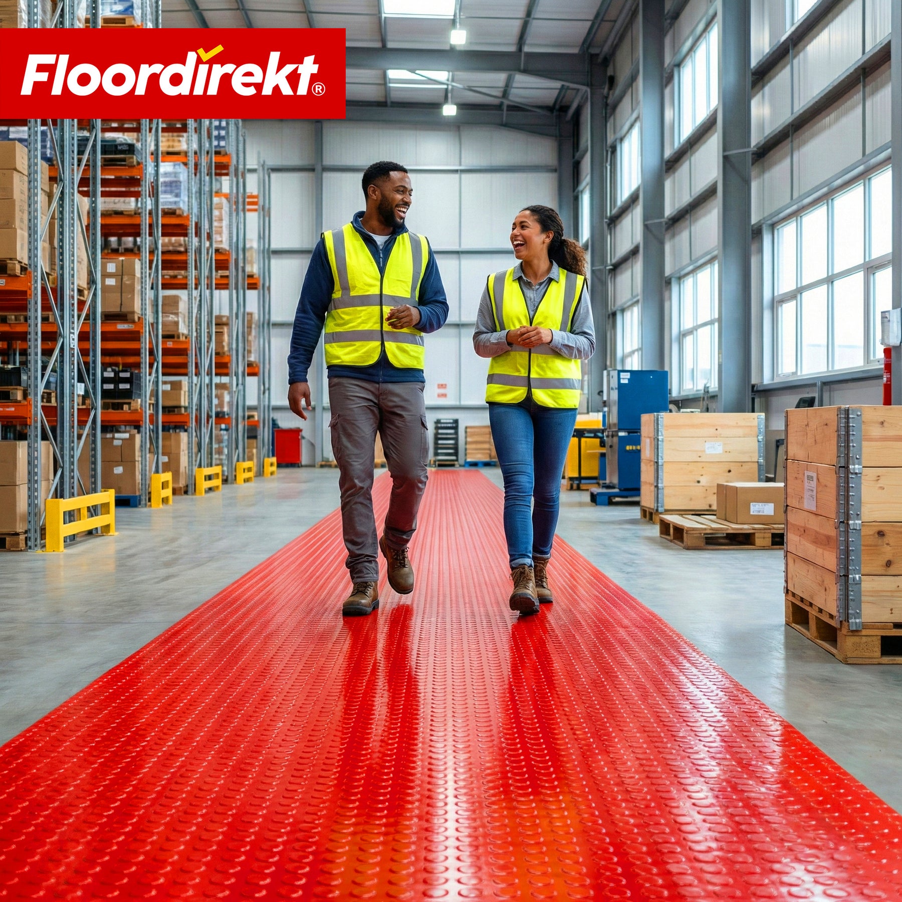 PVC-gulvbelægning | Coin Mirror | Coin-look med flade knopper | Skridsikker & nem at vedligeholde | Metervare / tilskåret efter mål | 110 cm bredde