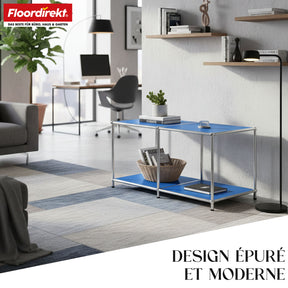 Metallreol | Concept Epure MK-016 | Skænk og opbevaringsreol med åbne hylder | Fås i flere farver