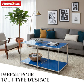 Metallreol | Concept Epure MK-016 | Skænk og opbevaringsreol med åbne hylder | Fås i flere farver