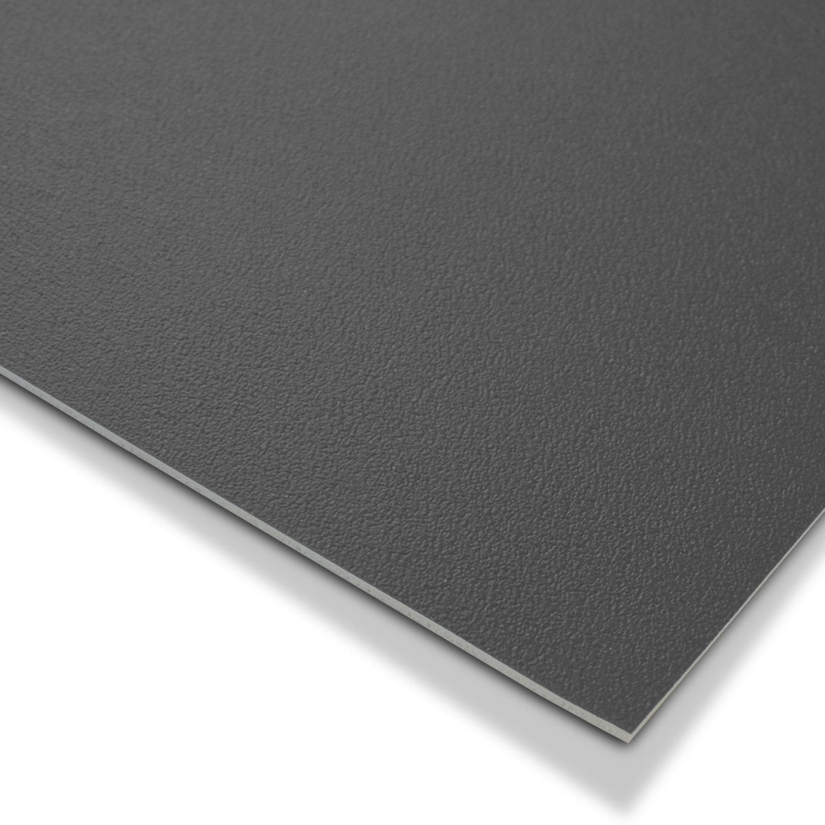 ✂ CV polstret vinylgulv | Expotop | antracit | ridsefast PVC-gulvbelægning