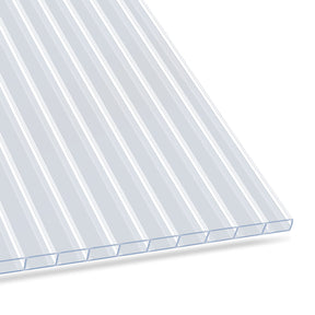 Dobbeltvægplade | 60,5 x 121 cm | Polycarbonat | Til drivhus & overdækning
