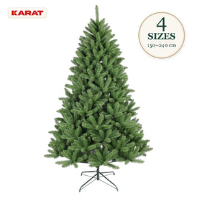 Kunstigt juletræ | Evergreen | Tæt granlook med metalfod | 150–240 cm