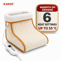 Elektrisk fodvarmer | Fjord | 6 varmetrin op til 55 °C, timer & Sherpa-for | 4 farver
