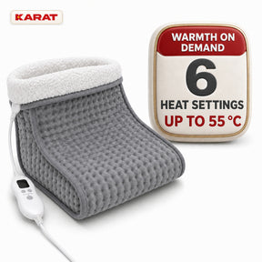 Elektrisk fodvarmer | Fjord | 6 varmetrin op til 55 °C, timer & Sherpa-for | 4 farver