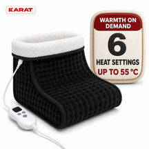 Elektrisk fodvarmer | Fjord | 6 varmetrin op til 55 °C, timer & Sherpa-for | 4 farver