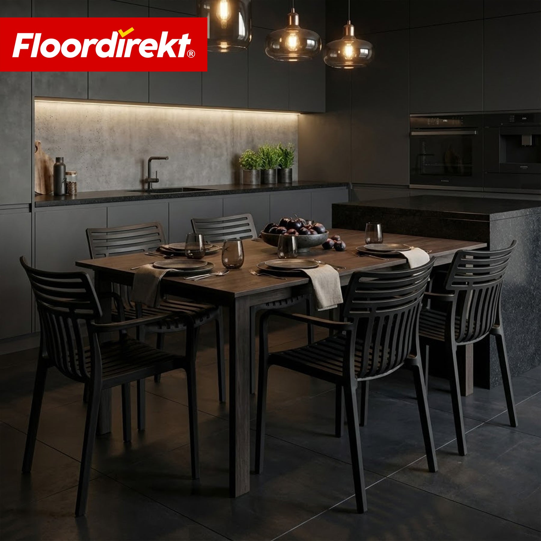 Havestol | Sitwell | Stabelbar designstol vejrbestandig & UV-bestandig til have, altan & terrasse