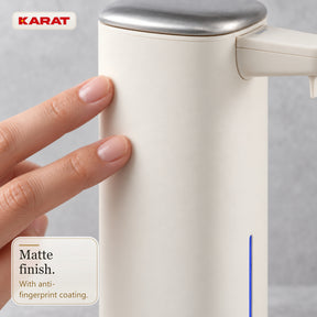 Automatisk skumsæbedispenser | Liora | Berøringsfri sæbedispenser med sensor, USB-C-batteri & rustfrit stål | 250 ml