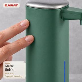 Automatisk skumsæbedispenser | Liora | Berøringsfri sæbedispenser med sensor, USB-C-batteri & rustfrit stål | 250 ml