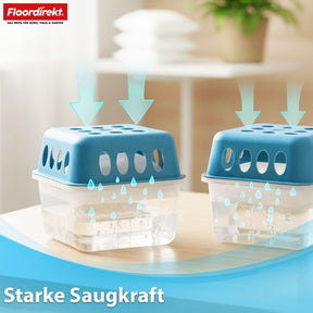 Luftfugter refillpakke, 12 stk. | Habo | Refillposer til rumfugter til kælder, badeværelse, stuer