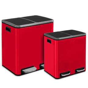 Affaldsspand | Felix | Rustfrit stål | Adskillelsessystem | Med lukkedæmper