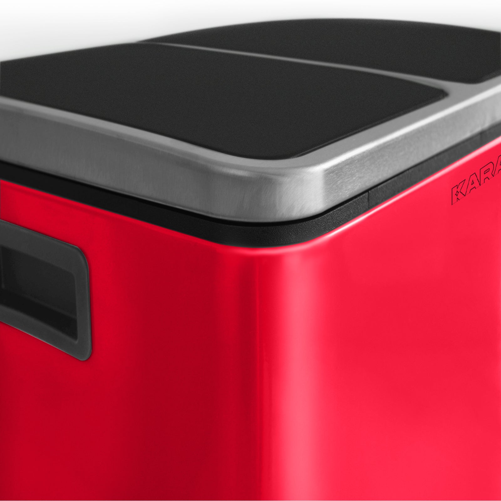 Affaldsspand | Felix | Rustfrit stål | Adskillelsessystem | Med lukkedæmper