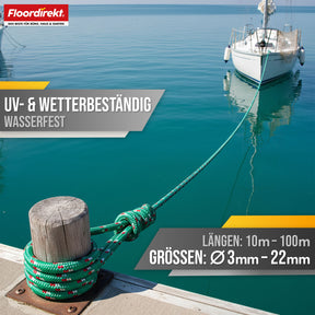 Polypropylen reb | K2 | Rivfast, UV-bestandigt og flydende universalreb | Fås i mange farver, tykkelser og længder