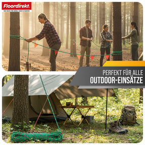 Polypropylen reb | K2 | Rivfast, UV-bestandigt og flydende universalreb | Fås i mange farver, tykkelser og længder