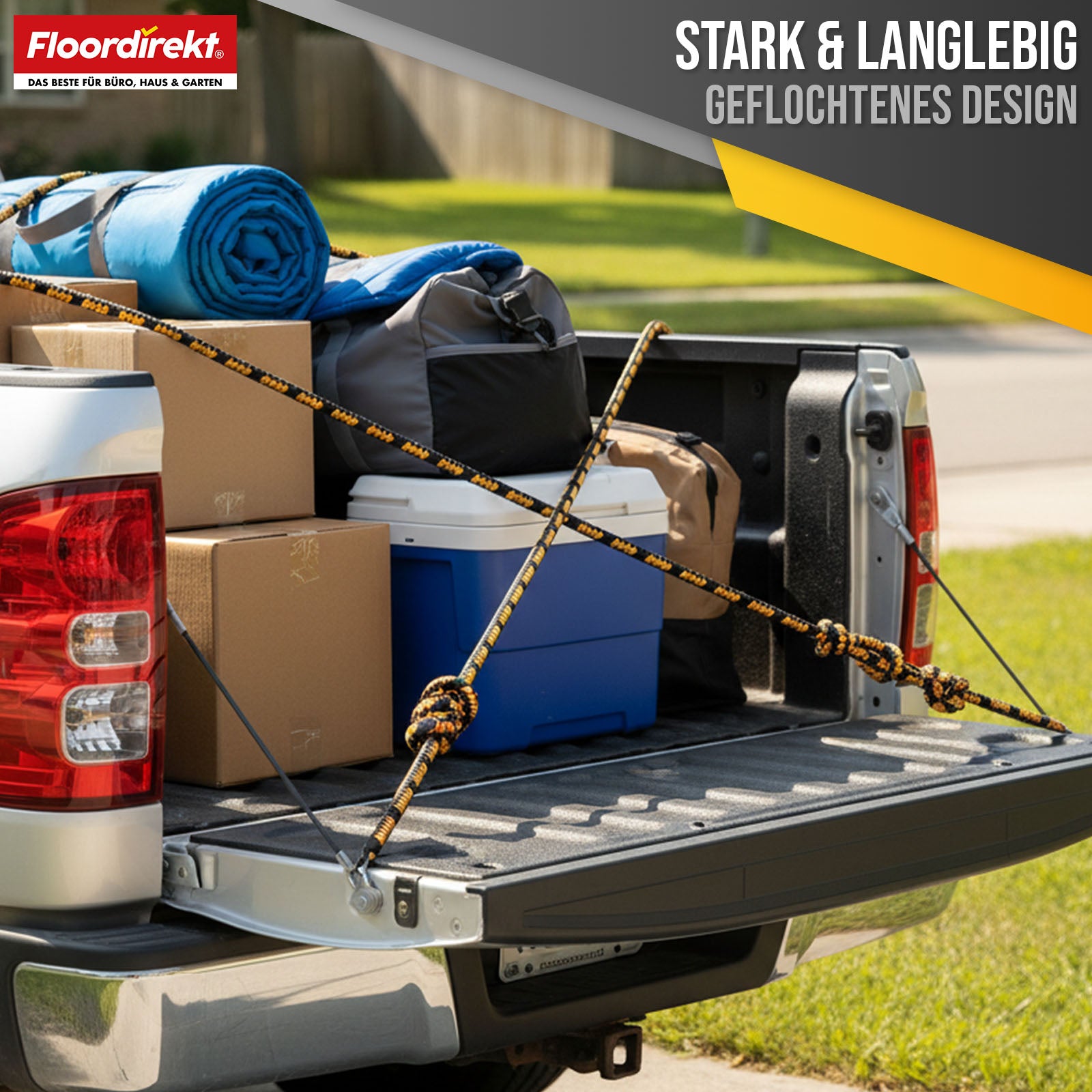 Polypropylen reb | K2 | Rivfast, UV-bestandigt og flydende universalreb | Fås i mange farver, tykkelser og længder