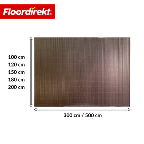 PVC-læhegn | Vejrbestandigt & UV-bestandigt | Afskærmning til altan & have | 4 farver | Fås i flere størrelser