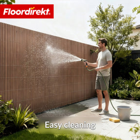 PVC-læhegn | Vejrbestandigt & UV-bestandigt | Afskærmning til altan & have | 4 farver | Fås i flere størrelser