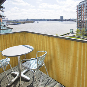 PVC-læhegn | Vejrbestandigt & UV-bestandigt | Afskærmning til altan & have | 4 farver | Fås i flere størrelser