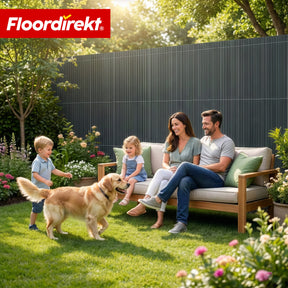 PVC-læhegn | Vejrbestandigt & UV-bestandigt | Afskærmning til altan & have | 4 farver | Fås i flere størrelser