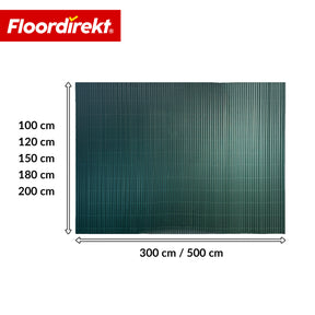 PVC-læhegn | Vejrbestandigt & UV-bestandigt | Afskærmning til altan & have | 4 farver | Fås i flere størrelser