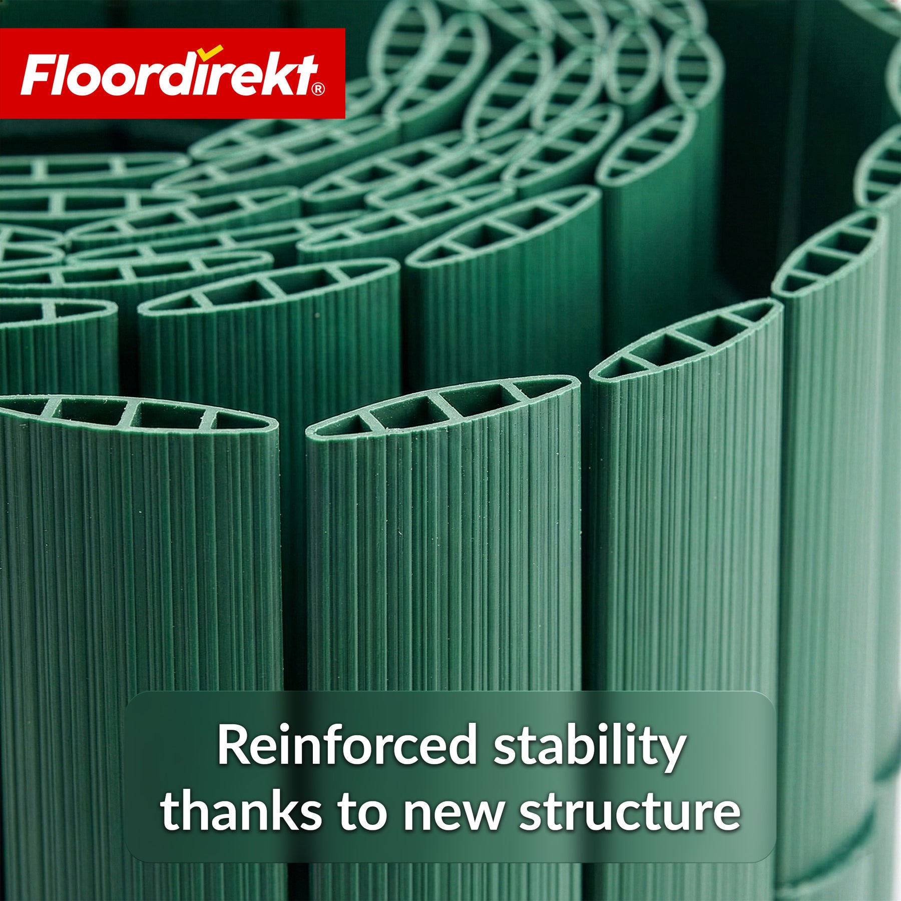 PVC-læhegn | Vejrbestandigt & UV-bestandigt | Afskærmning til altan & have | 4 farver | Fås i flere størrelser