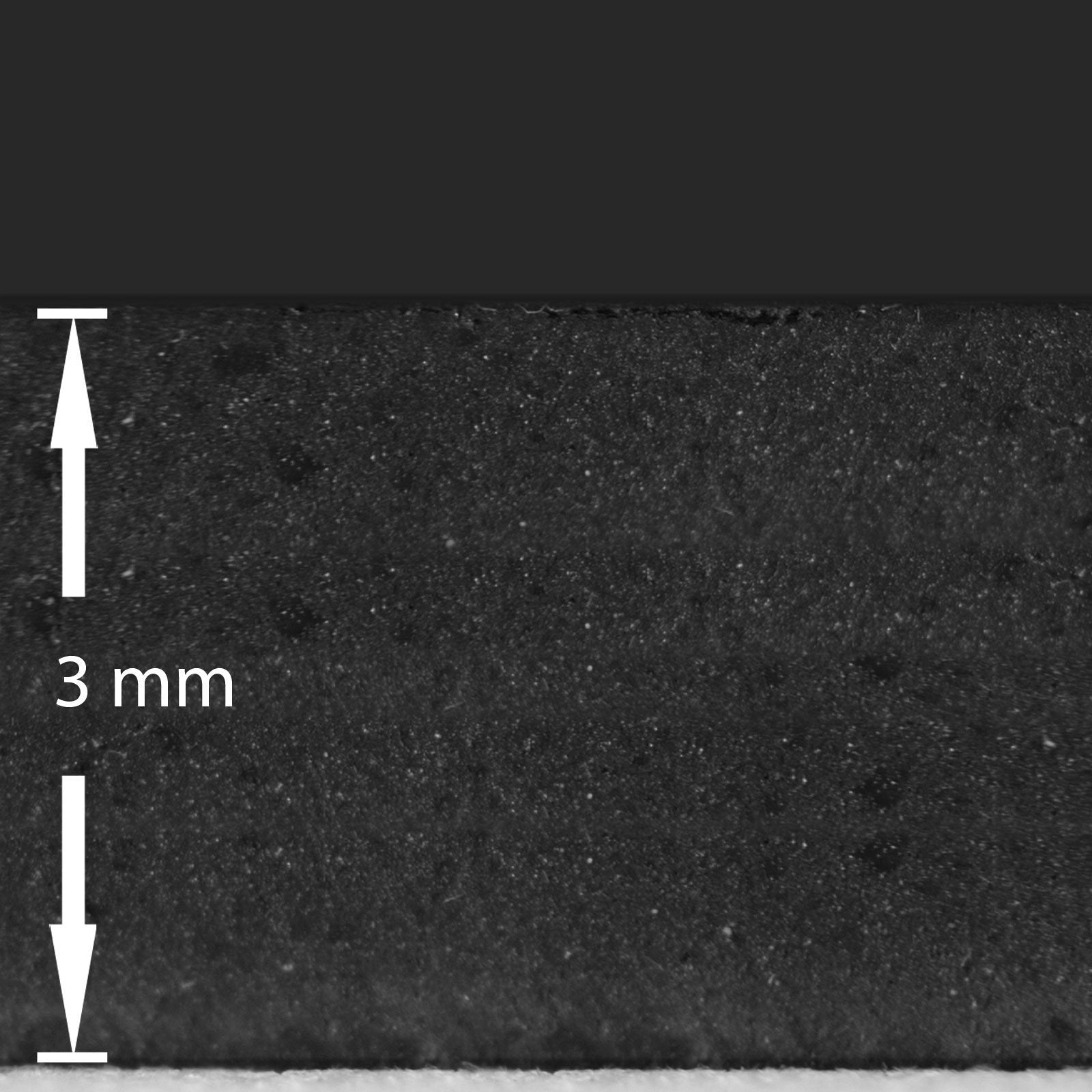 ✂ Gummimåtteruller | Glat SBR | 9 tykkelser: 1 - 12 mm | Skræddersyet størrelse