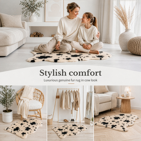 Design lammeskind | Audrey | Ægte lammeskind af 100 % fåreuld | Blødt & Naturligt