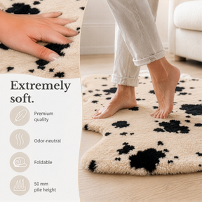 Design lammeskind | Audrey | Ægte lammeskind af 100 % fåreuld | Blødt & Naturligt