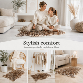 Design lammeskind | Audrey | Ægte lammeskind af 100 % fåreuld | Blødt & Naturligt