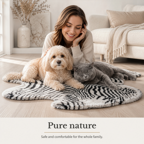 Design lammeskind | Audrey | Ægte lammeskind af 100 % fåreuld | Blødt & Naturligt