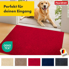 Snavsfangermåtte | Nasa | Blød og vandabsorberende fodmåtte af polyester med skridsikker underside | Forskellige farver og størrelser
