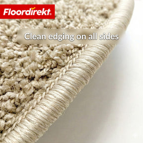 Trappemåtter | Madrid | Halvrund shaggy trappetrinsmåtte, selvklæbende & lyddæmpende