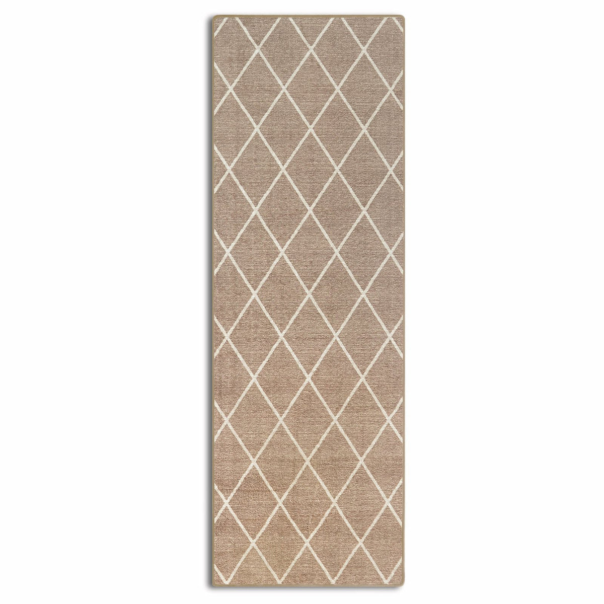 ✂ Tæppegulvløber | Cosenza | Moderne diamantdesign | Skræddersyet størrelse
