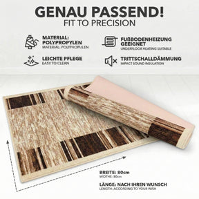 Carpet runner by measure | Navona | Width: 80 cm