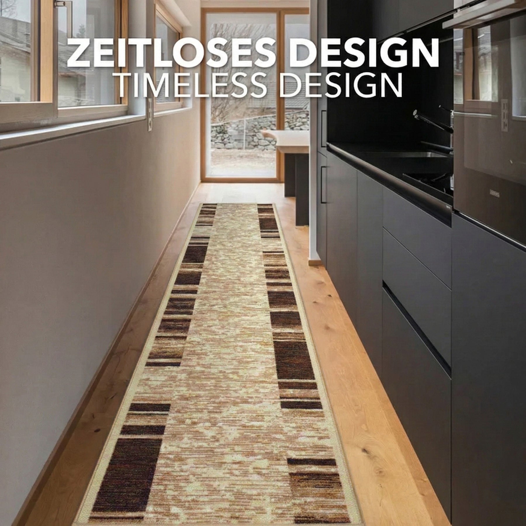 Carpet runner by measure | Navona | Width: 80 cm
