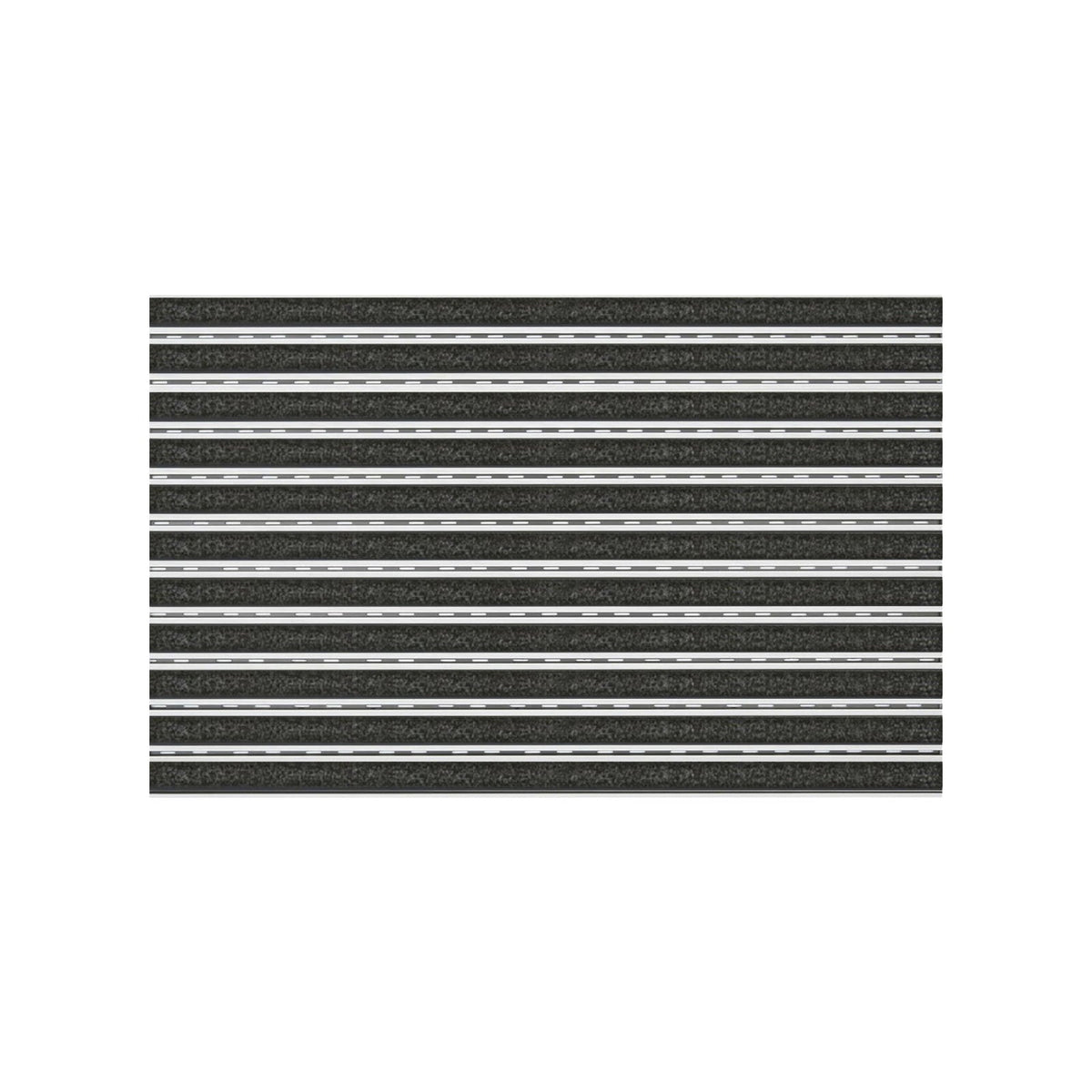 ✂ Entrance mat Aluflex JR Carpet | 10 mm | Textile rib | UV resistant